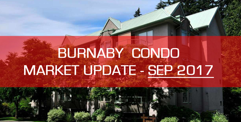 Burnaby condo market update for september 2017