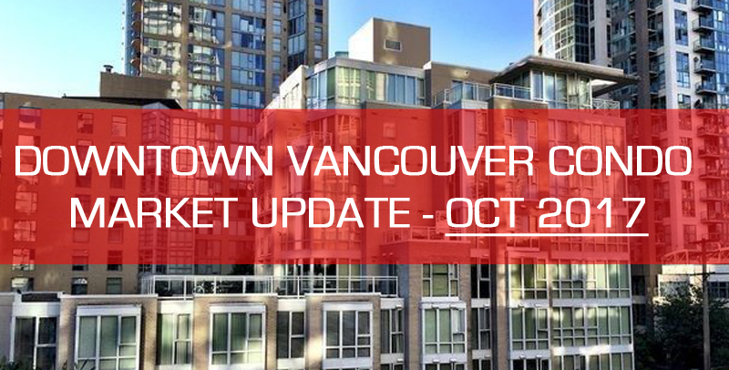 downtown vancouver condo market update October 2017
